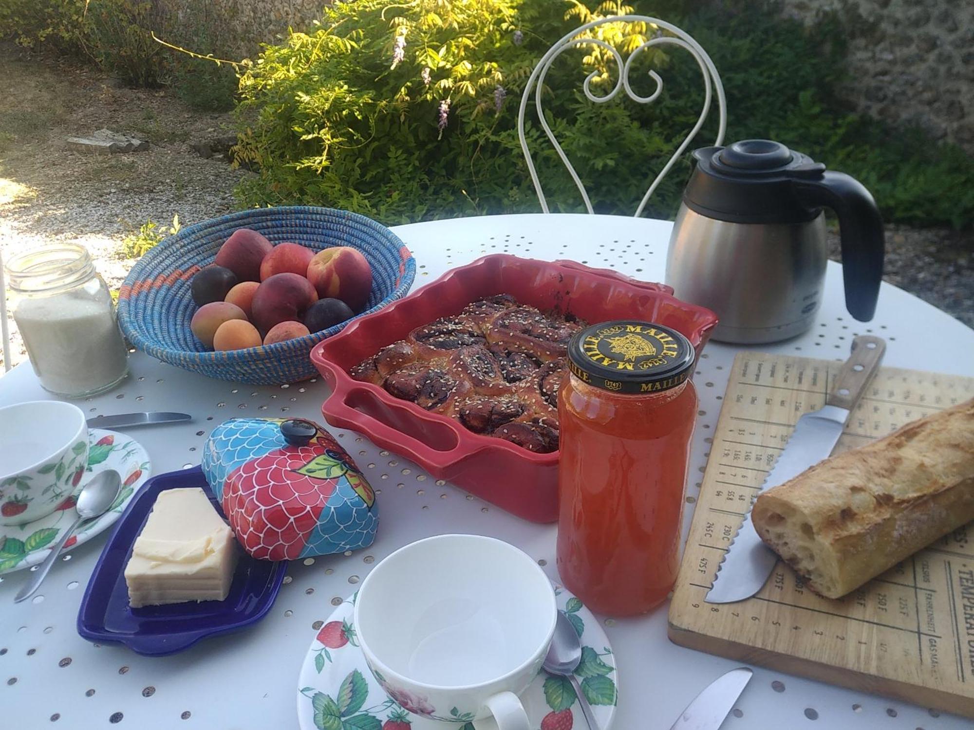 La Ferme De Spoir Bed & Breakfast Mignieres Ngoại thất bức ảnh